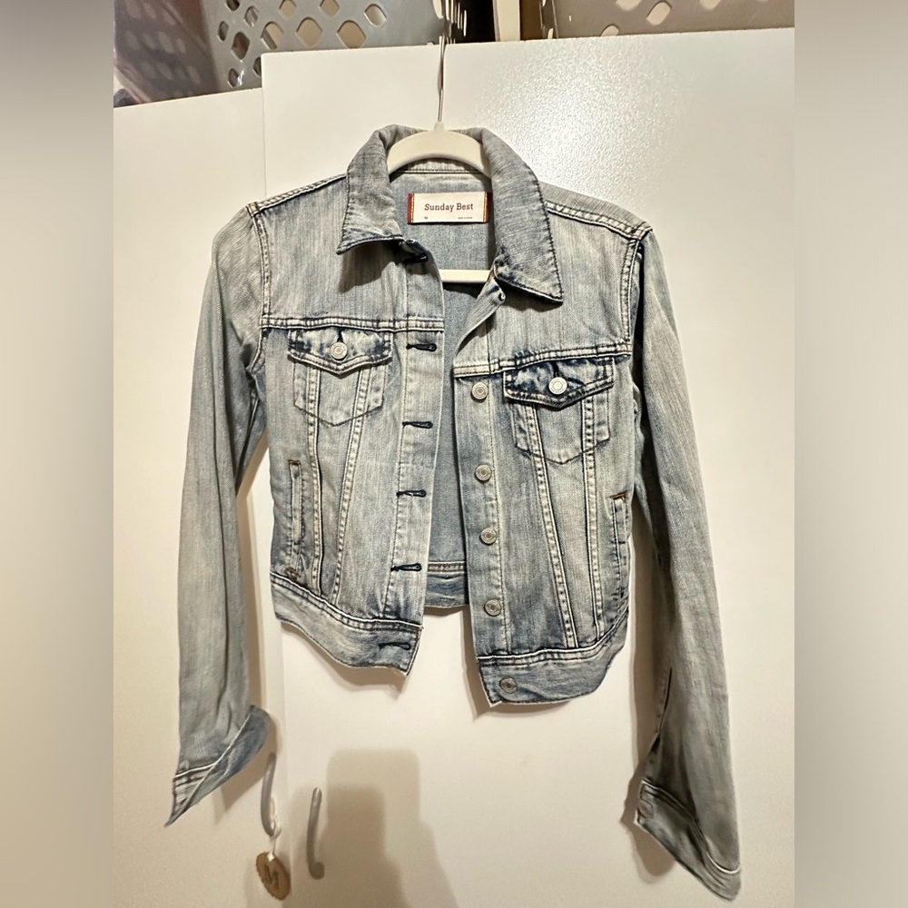 Aritzia Sunday Best Denim Jacket